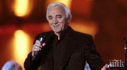 неуморен изписаха годишния азнавур болницата легендата подновява турнетата