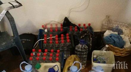 задържаха 340 литра нелегален етилов алкохол магистрала тракия