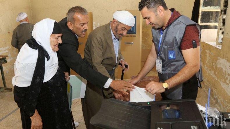 В изборите в Ирак гласоподавателите бяха освободени от проблемите на всекидневието си
