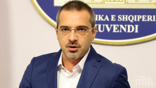 Погнаха бивш албански вътрешен министър за наркотрафик