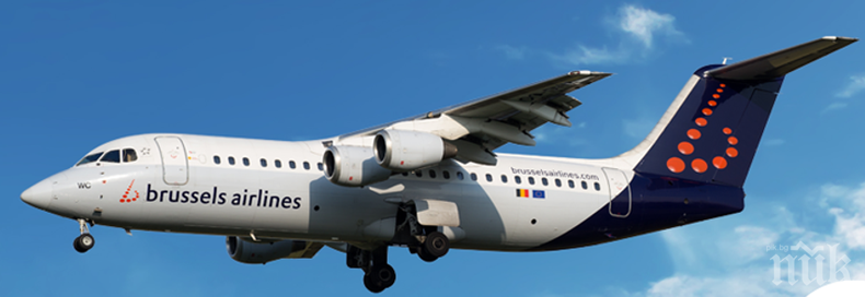 Стачка отмени десетки полетите на Brussels Airlines