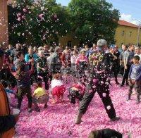 Невиждан бунт на розопроизводителите в Пловдивско  (ВИДЕО)