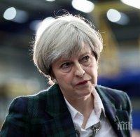 Тереза Мей обяви, че Великобритания напуска митническия съюз с ЕС след 2020 година