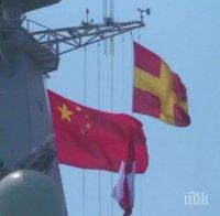 Първият китайски самолетоносач завърши морските си тестове