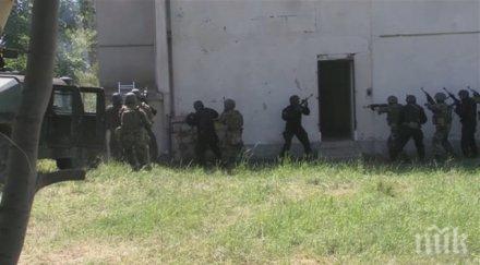 спецчастите тренираха македонските колеги заловят терорист