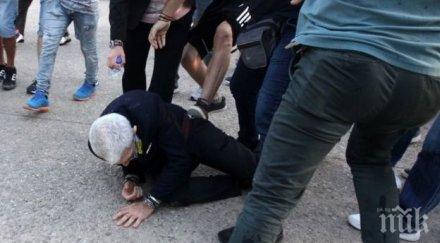 четирима задържани побоя кмета солун