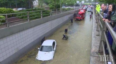 страшни наводнения анкара заради обилните валежи