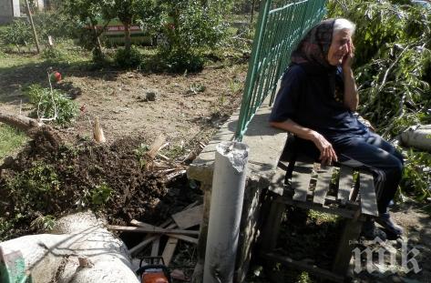 Градушката в Плевенско съсипа хиляди декари земеделски площи