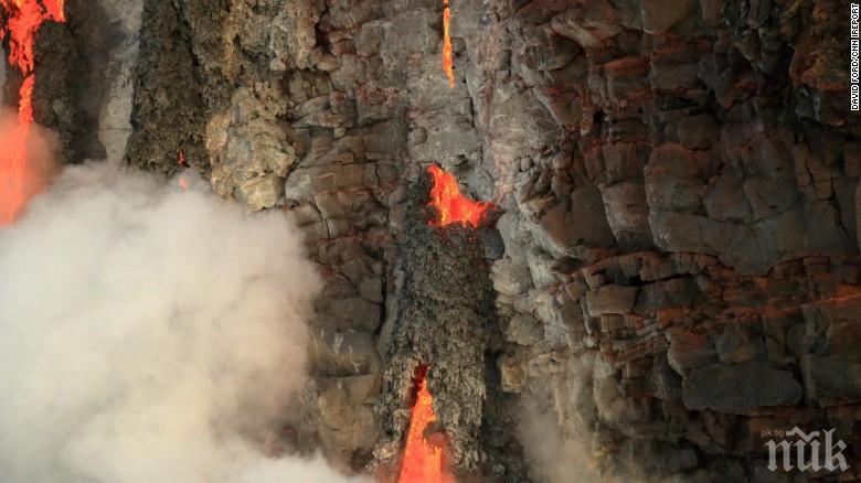 Нова опасност на Хаваите! Парата от лавата на вулката Килауеа заплашва местните 