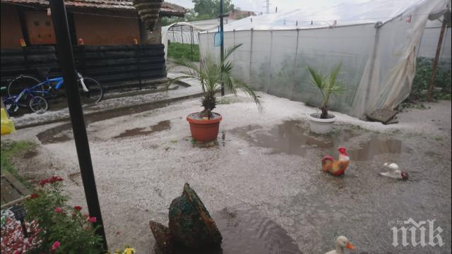 Градушката не подмина и Първомай