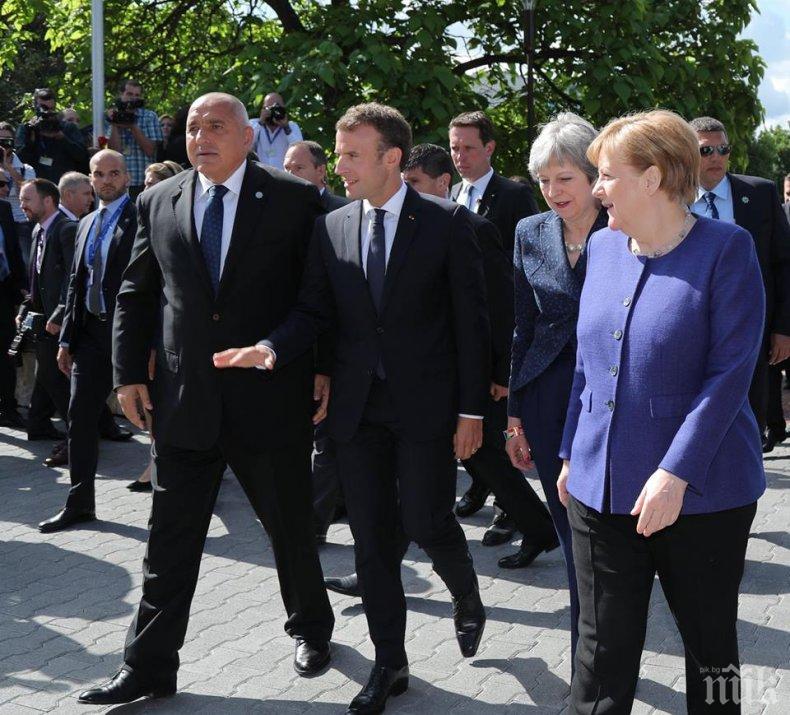 Меркел твърдо подкрепи споразумението с Иран в София