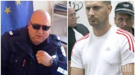 обрат убитият полицай добромир хич бил добър заплашил командоса ангел трепя снимки