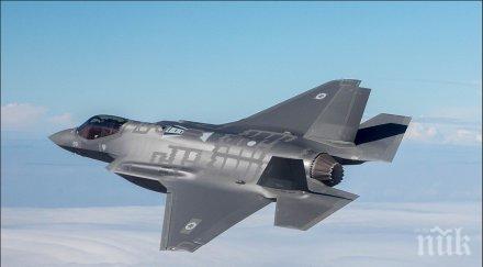 израел нанесе първите въздушни удари многоцелевия изтребител пето поколение