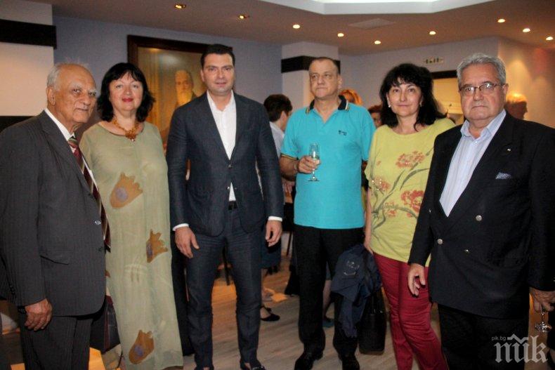 Калоян Паргов събра културни дейци за 24 май