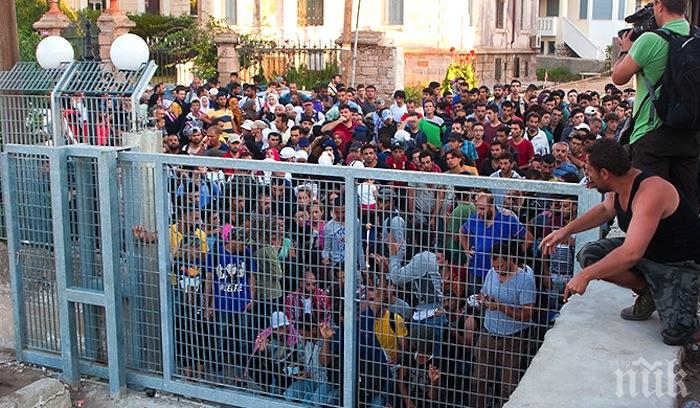 Недоволни мигранти блокираха магистрала до Солун