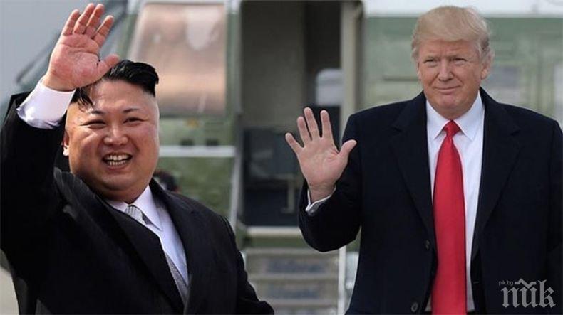 Тръмп и Ким Чен-ун грейнаха на монета (СНИМКА)
