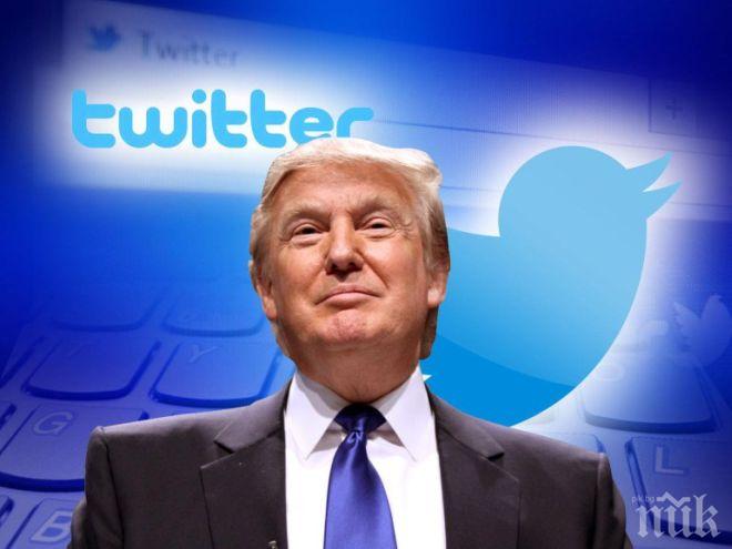 Няма майтап! Забраниха на Тръмп да блокира потребители в Туитър