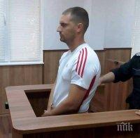 Съдът решава дали да остави в ареста командоса Ангел Желязков, убил полицай от ревност