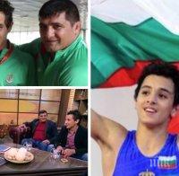 По звездните стъпките на баща си! Синът на Армен Назарян за първата си евротитла в борбата: Голямата ми цел е олимпийско злато за България