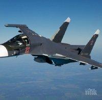 Напрежение в небето! Руски Су-34 прихванаха израелски изтребители в Ливан