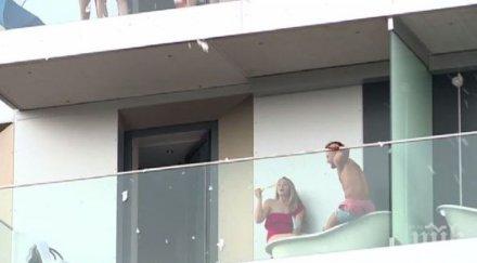 екстравагантно хотел дюселдорф предлага клиентите вана балкона