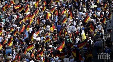 крайнодесни организираха шествие берлин исляма