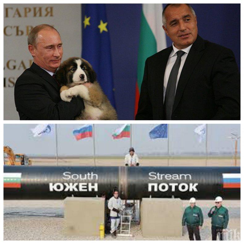 ЕКСКЛУЗИВНО В ПИК! Ключова среща в Москва! Борисов сваля картите за газа и  АЕЦ Белене пред Путин