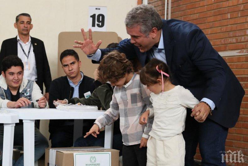 Колумбия не избра президент, след седмица гласуват на балотаж