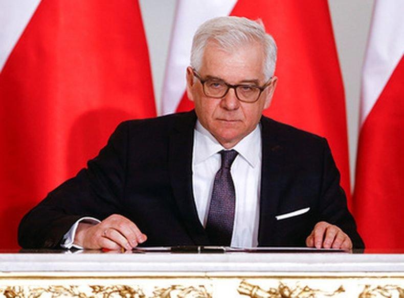 Външният минитър на Полша призова за продължаване на санкциите срещу Русия