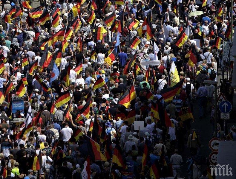 Крайнодесни организираха шествие в Берлин срещу исляма