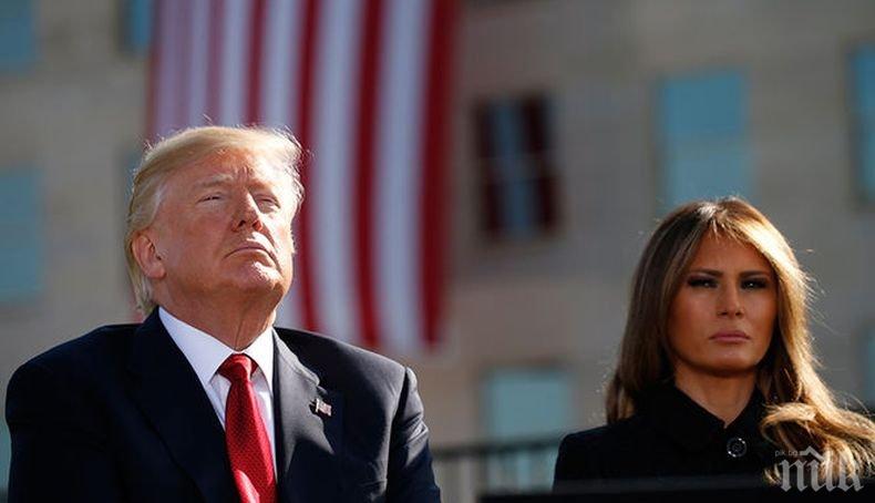 Американският президент бе скъсан от критики заради това, че сам похвали политиката си в Деня за национална памет