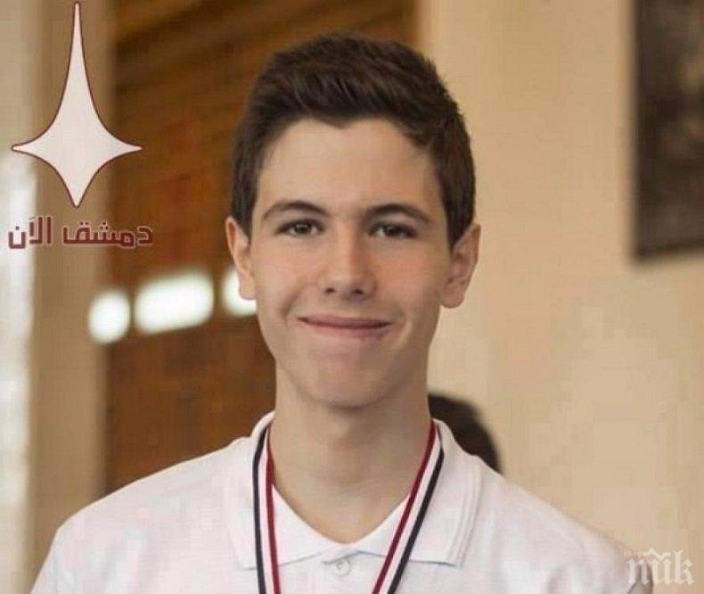 Синът на Башар Асад отива на олимпиада в Румъния
