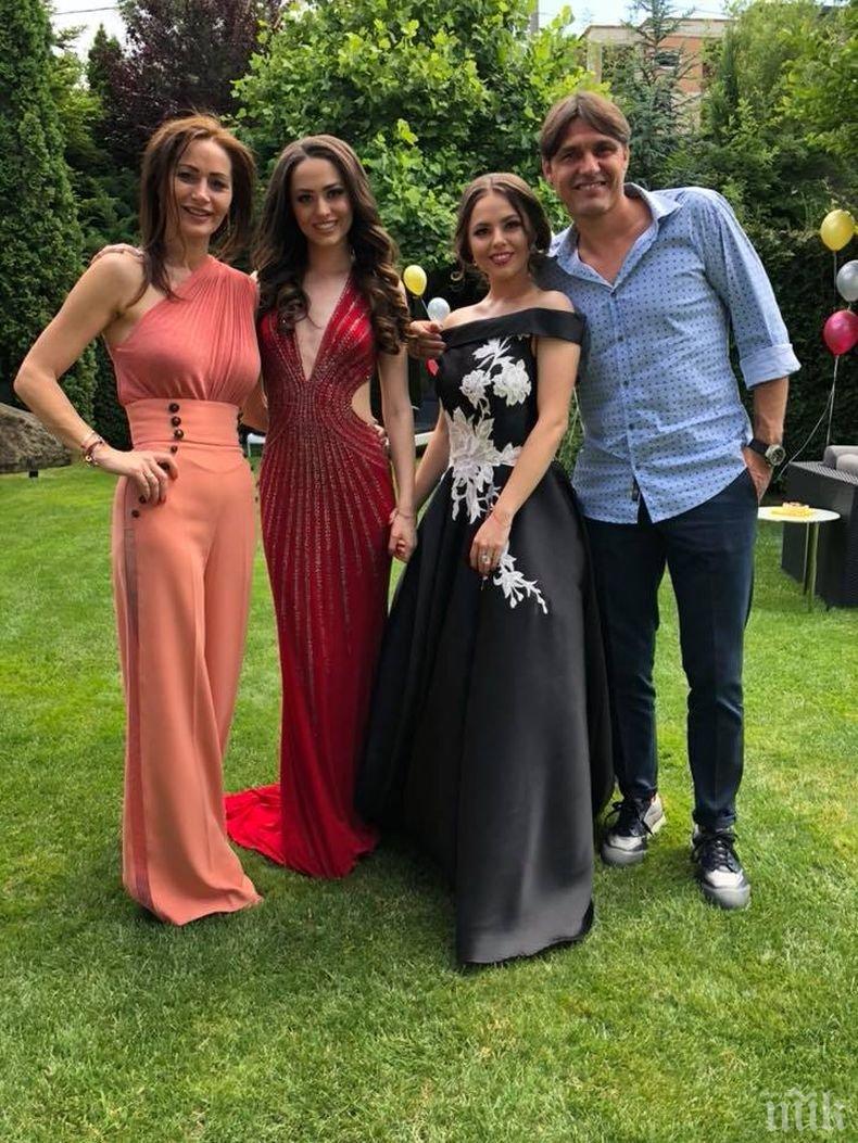 САМО В ПИК! УНИКАЛНИ КРАСАВИЦИ отгледа Митко Иванков! Вижте абитуриентките на футболната легенда (СНИМКИ)