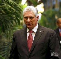 При приятел! Новият президент на Куба посети Венецуела