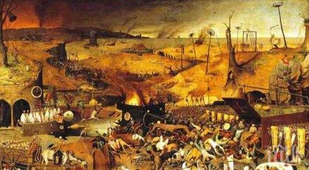 мадрид представена реставрираната картина питер брьогел стария триумфът смъртта