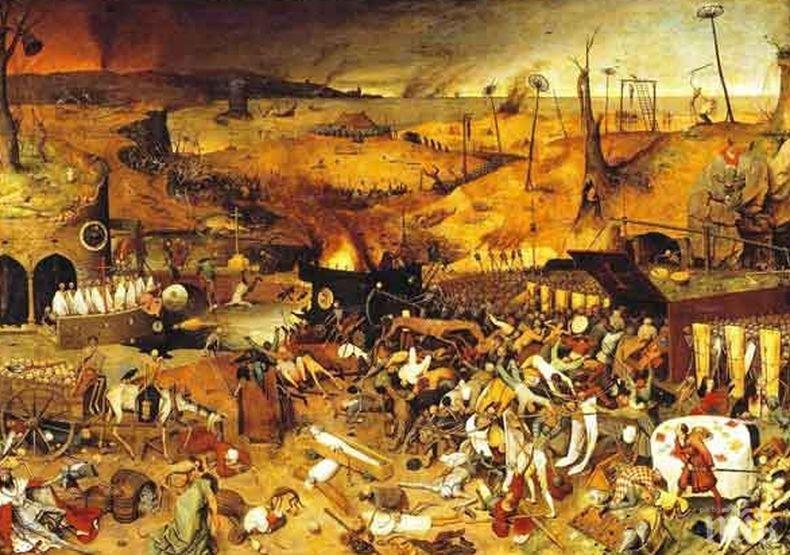 В Мадрид бе представена реставрираната картина на Питер Брьогел Стария „Триумфът на смъртта“