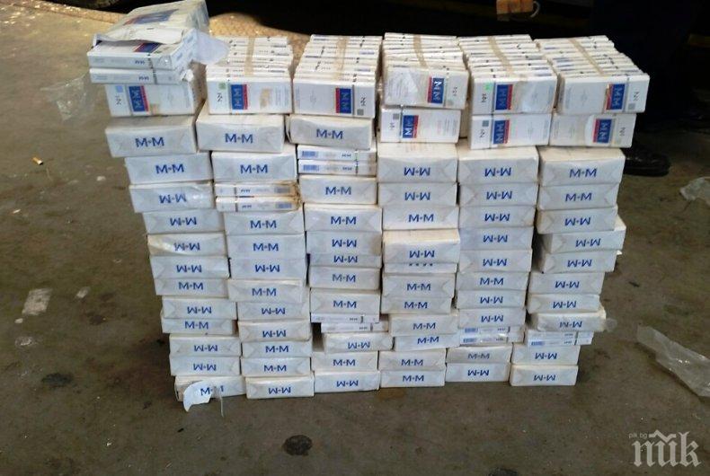 Арест за шофьор на тир - превозвал цигари без бандерол за над 100 бона