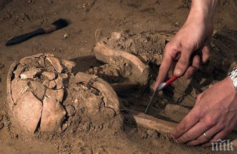 Унгарски археолози разгадаха загадката с мумифицираната ръка на бебе