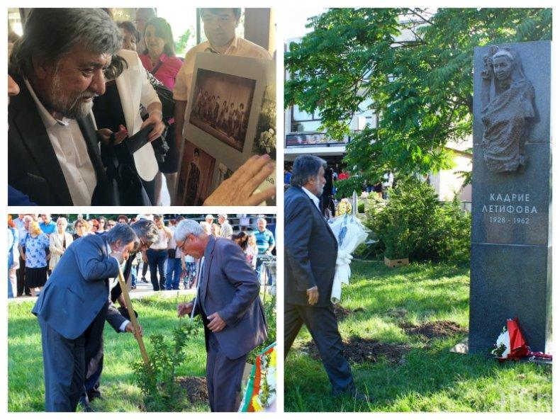 Вежди Рашидов се поклони на гроба на легендарната си майка Кадрие Лятифова. Грандиозен спектакъл еляза 90-годишнината на Славеят на родопите