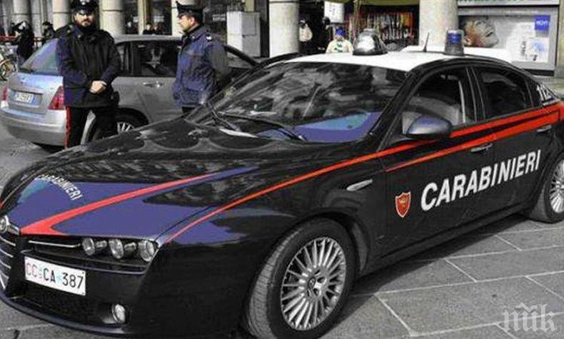 Продължава разследването на обира в Рим, при който бе използван автомобил с българска регистрация