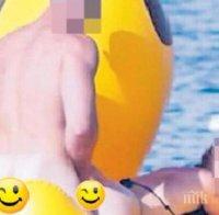 ГОРЕЩО! Разкрепостена двойка шашна плаж в Хърватия със СЕКС НА ПАТИЦА (ВИДЕО)