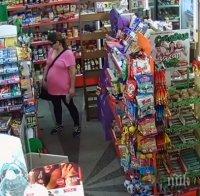 Бременна крадла обра магазин! Взела само скъпи луканки и сирена (СНИМКИ/ВИДЕО)