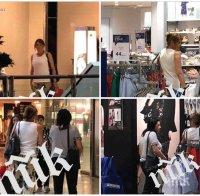 БОМБА В ПИК TV! Деси Радева пълни торби в столичен мол – жената на президента обиколи бутиците с приятелка и охрана (ВИДЕО/СНИМКИ)