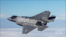 Великобритания получи първите четири изтребителя Ф-35