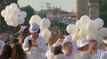 000 души вечерята бяло чупят рекорда