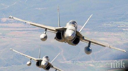 закрила авиацията нато вече патрулира черна гора