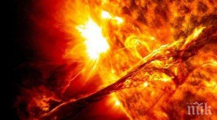 астрономи предупреждават магнитна буря първо ниво края юни
