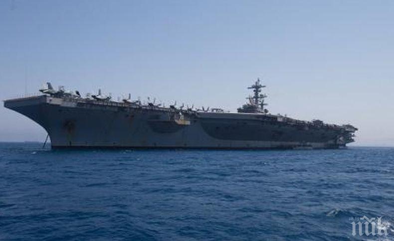 Военноморският флот на Израел тренира защита на средиземноморските си газови платформи