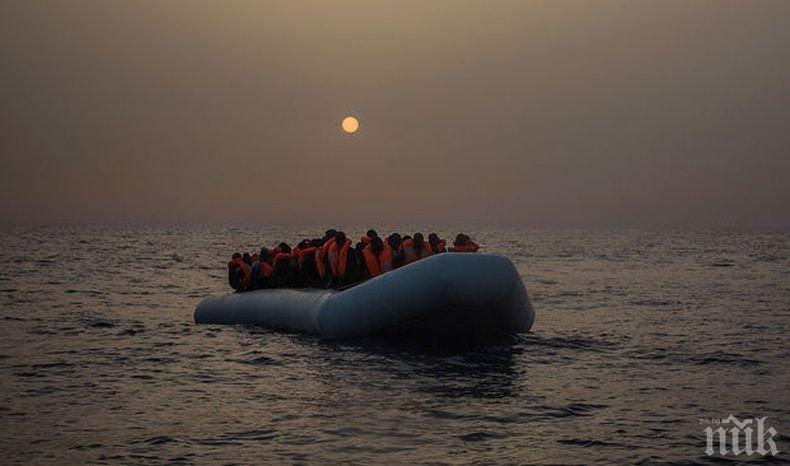 Трагедия! 58 загинали при потъването на лодка с мигранти край бреговете на Тунис