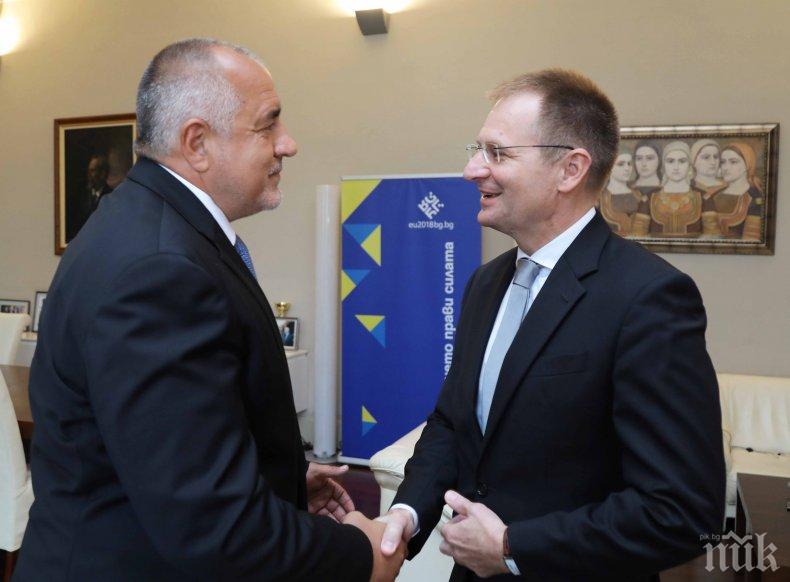 ПЪРВО В ПИК! Борисов се срещна с федералния прокурор на Германия 